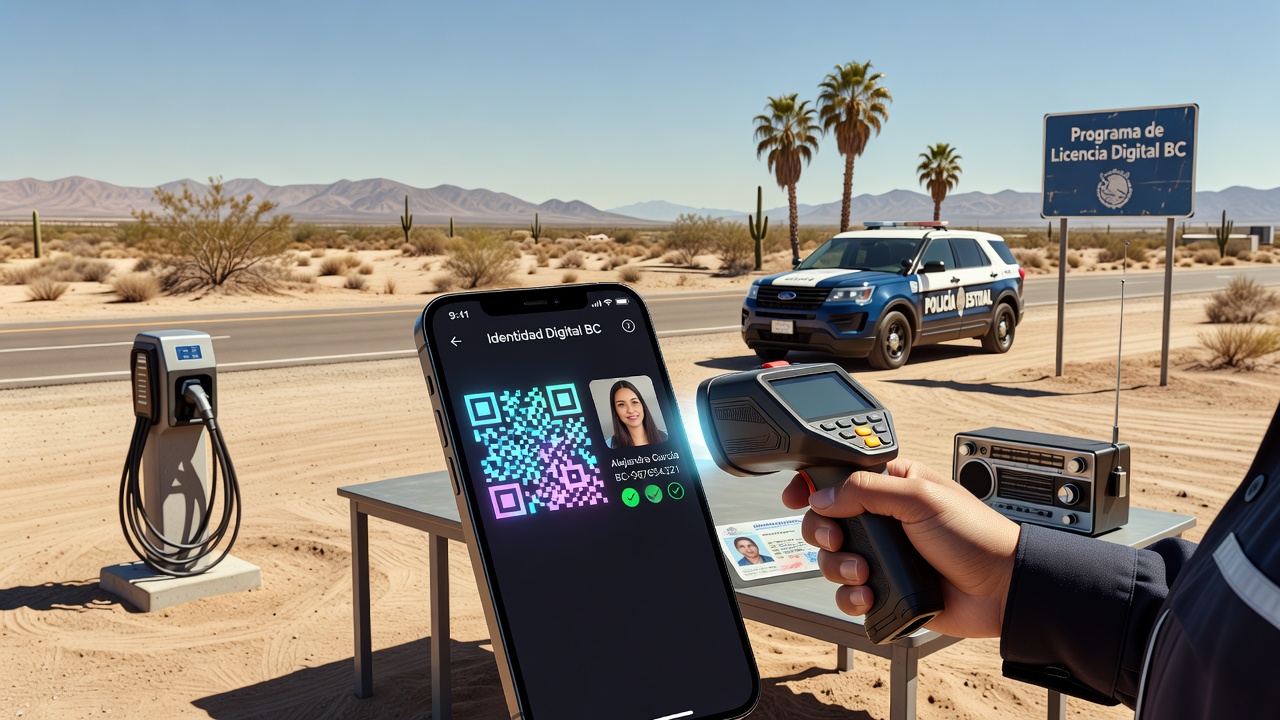 Baja California reconoce la licencia de conducir digital con validez legal equivalente